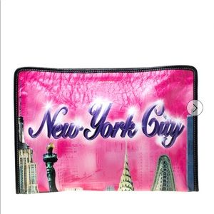Balenciaga Bazar New York City Clutch, Statue of Liberty on the back